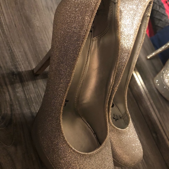 Bash silver glitter pumps - Picture 5 of 8